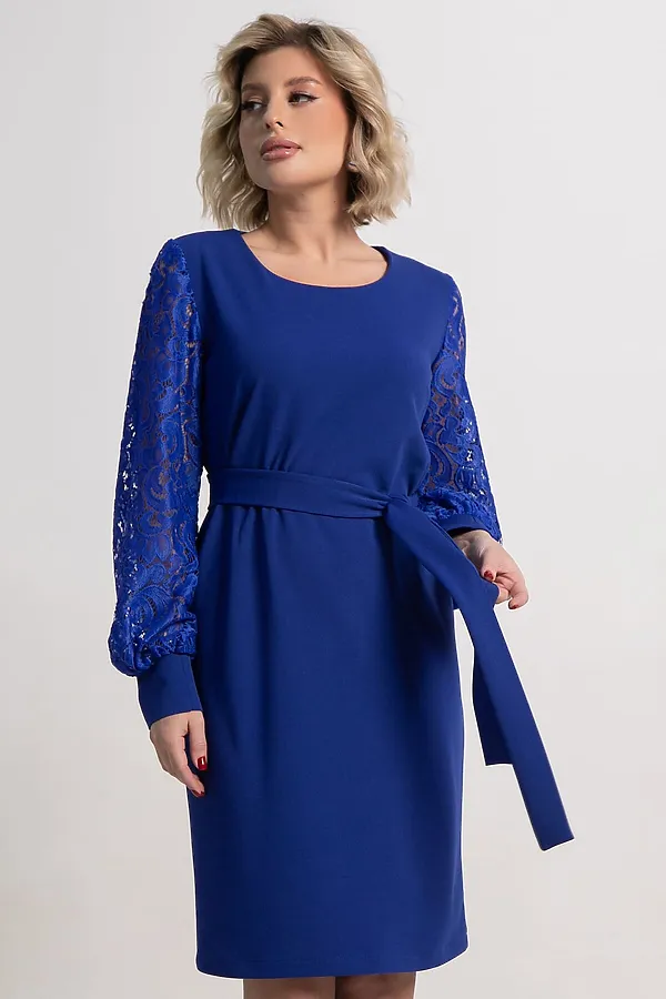 Платье Шарли LADY TAIGA, электрик - фото 1