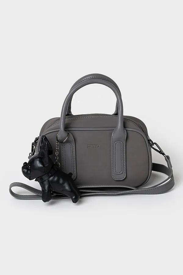 Сумка с брелоками для девочек PLAYTODAY, серый - фото 1