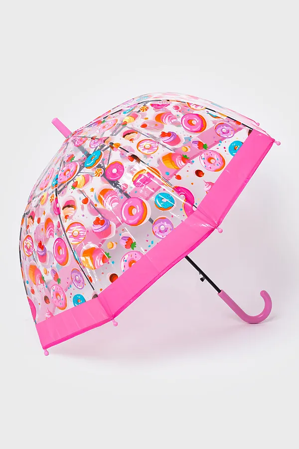 Зонт-трость для девочек PLAYTODAY, разноцветный - фото 1