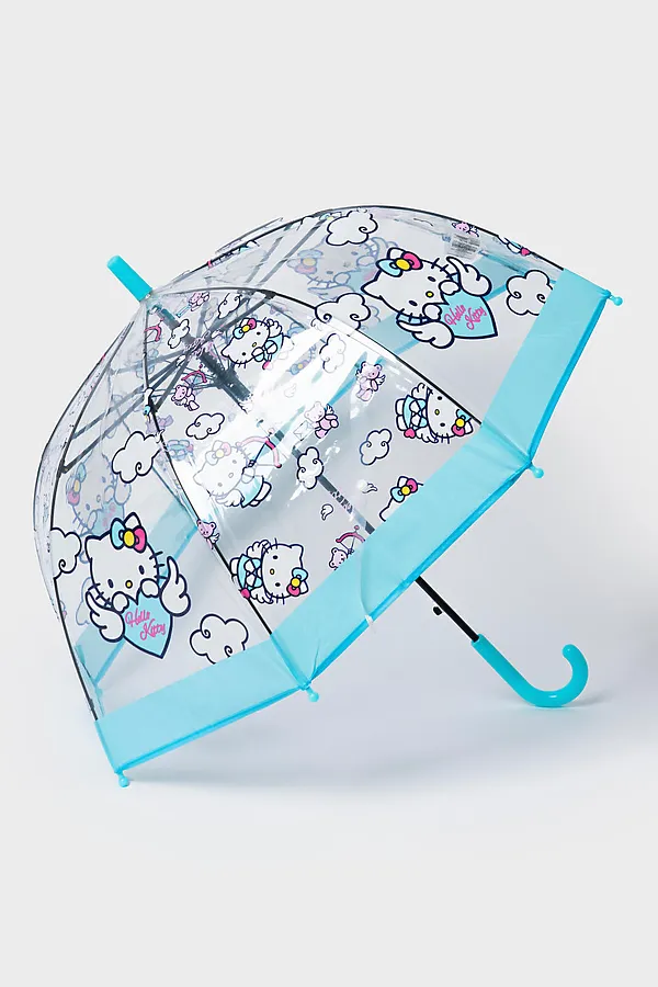 Зонт-трость для девочек PLAYTODAY, разноцветный - фото 1