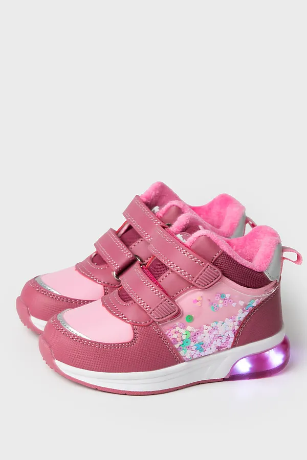 Ботинки для девочек PLAYTODAY, розовый - фото 1