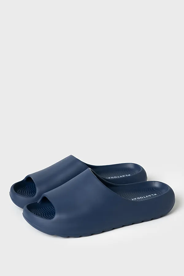 Сабо мужские PLAYTODAY, тёмно-синий - фото 1