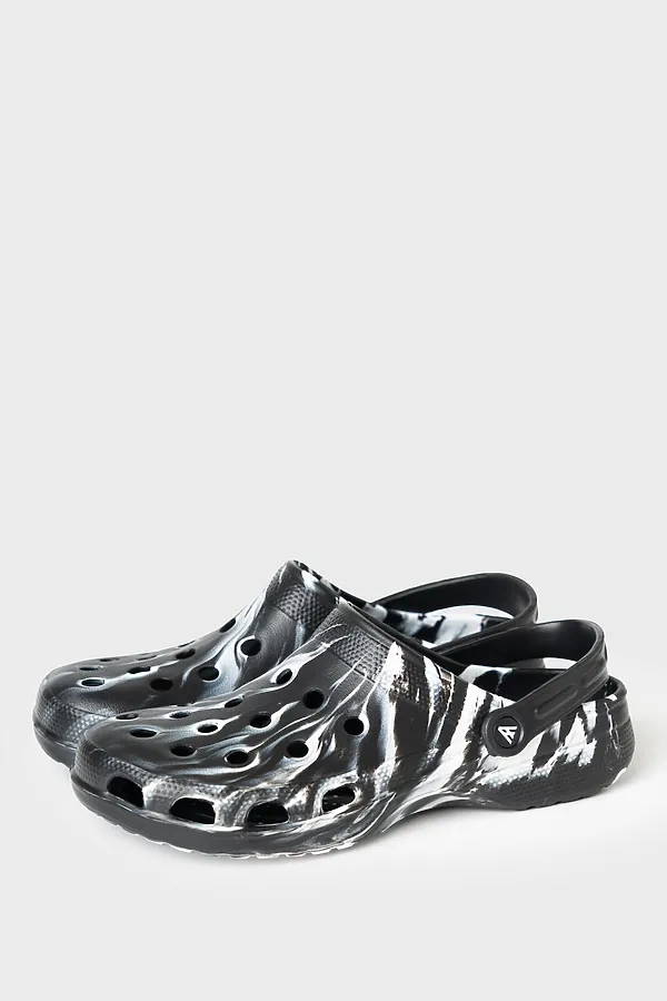 Сабо для мальчиков PLAYTODAY, черный,белый - фото 1