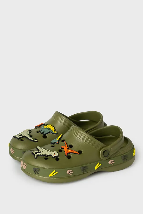 Сабо для мальчиков PLAYTODAY, хаки - фото 1