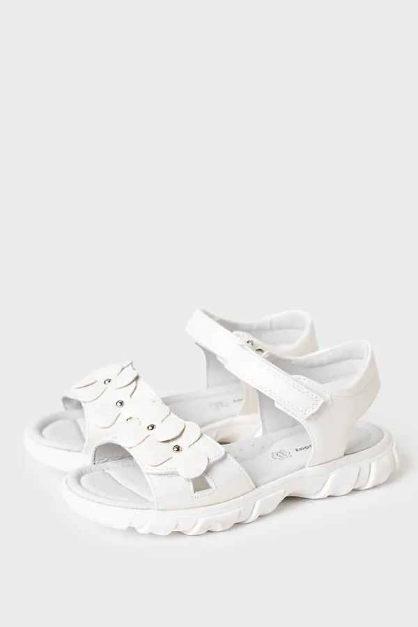 Туфли открытые для девочек PLAYTODAY, белый - фото 1