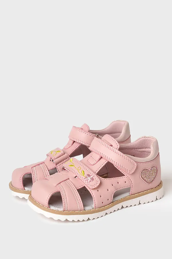 Туфли открытые для девочек PLAYTODAY, розовый - фото 1