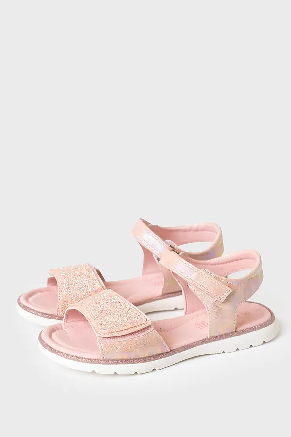 Туфли открытые для девочек PLAYTODAY, розовый - фото 1