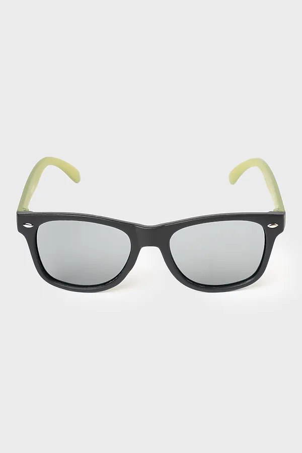 Солнцезащитные очки для детей PLAYTODAY, черный,хаки - фото 1