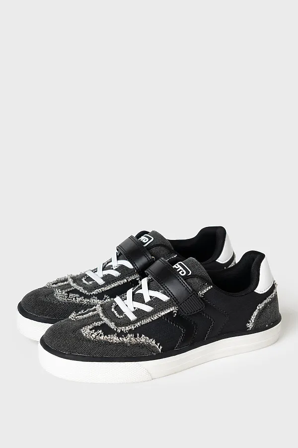 Полуботинки для мальчиков PLAYTODAY, черный - фото 1