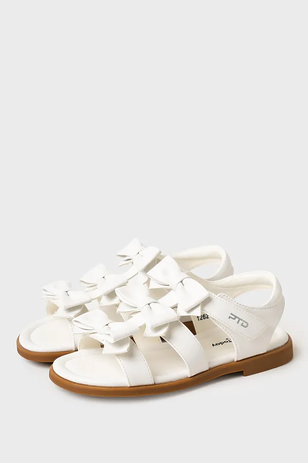 Сандалии для девочек PLAYTODAY, белый - фото 1