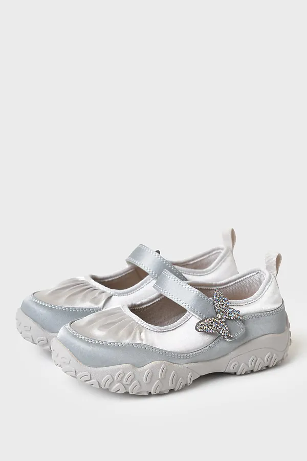 Туфли для девочек PLAYTODAY, серый - фото 1