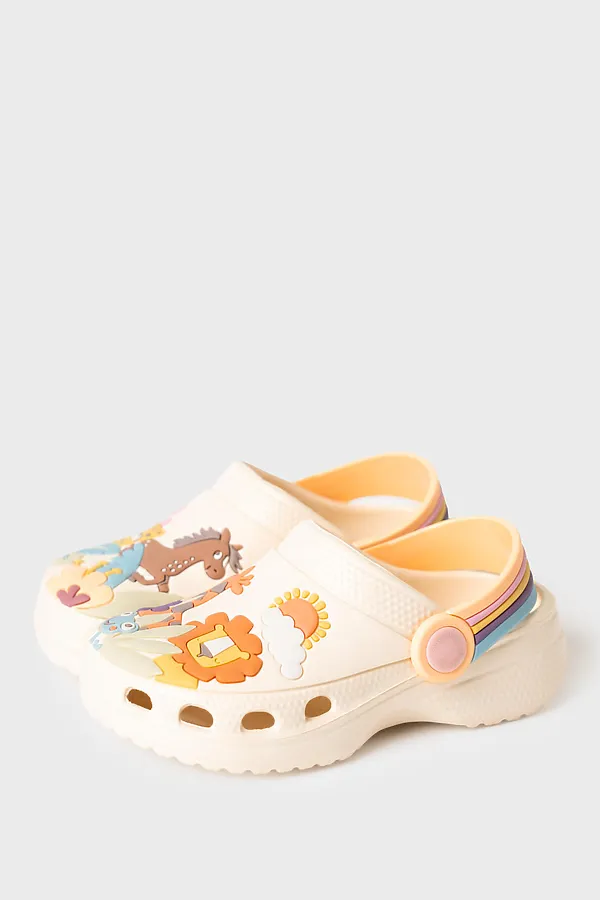 Сабо для девочек PLAYTODAY, разноцветный - фото 1