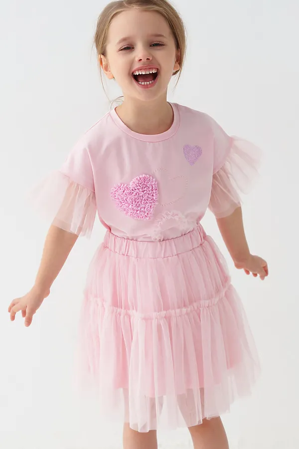 Юбка PLAYTODAY, светло-розовый - фото 1