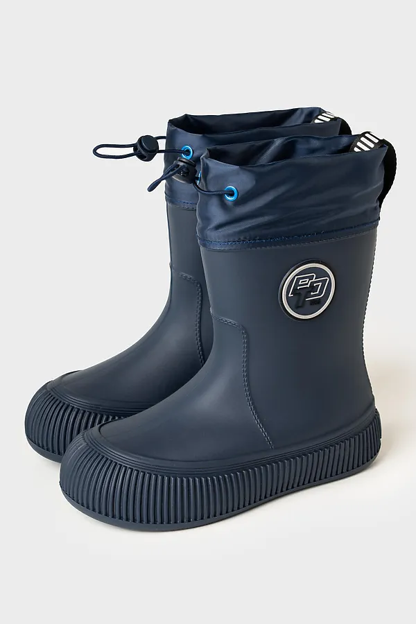 Сапоги для мальчиков PLAYTODAY, тёмно-синий - фото 1