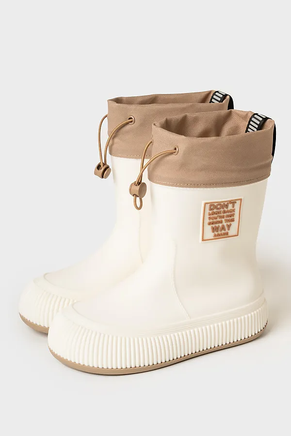 Сапоги для девочек PLAYTODAY, белый - фото 1