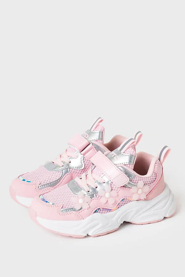 Полуботинки для девочек PLAYTODAY, розовый - фото 1
