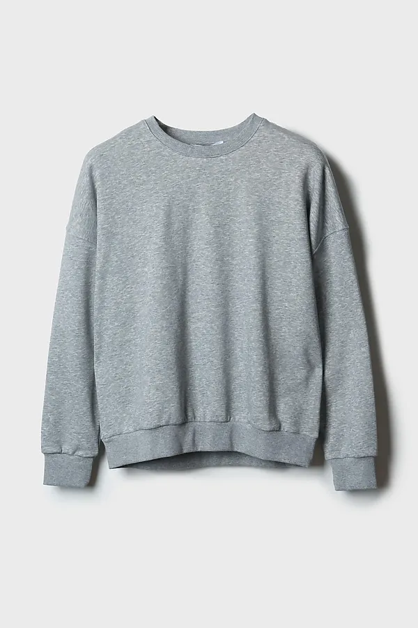 Толстовка трикотажная для женщин PLAYTODAY, серый меланж - фото 1