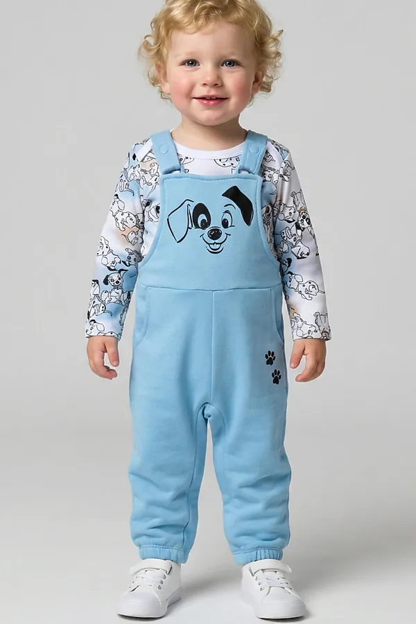 Комплект детский трикотажный для мальчиков: боди, полукомбинезон PLAYTODAY, разноцветный - фото 1