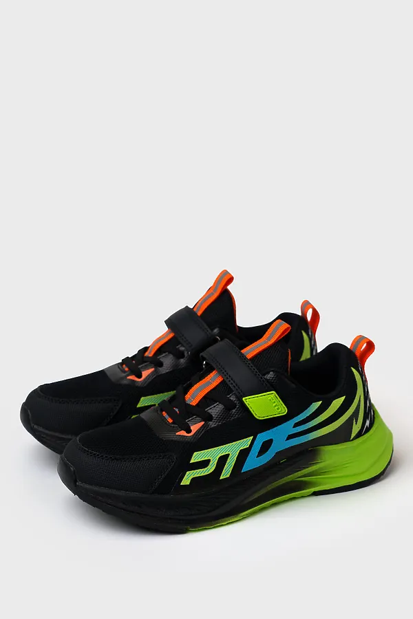 Полуботинки для мальчиков PLAYTODAY, черный - фото 1