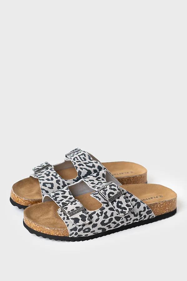 Туфли открытые женские PLAYTODAY, серый - фото 1