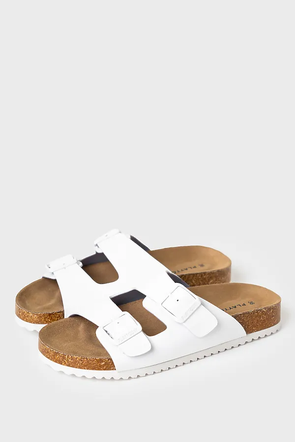 Туфли открытые для девочек PLAYTODAY, белый - фото 1