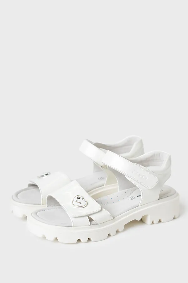 Туфли открытые для девочек PLAYTODAY, белый - фото 1