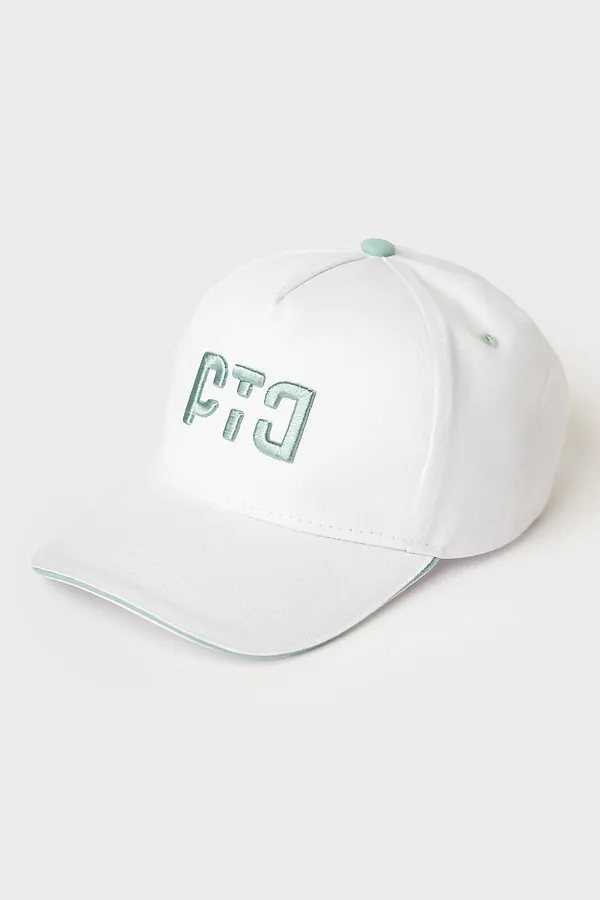 Кепка текстильная для девочек PLAYTODAY, белый - фото 1