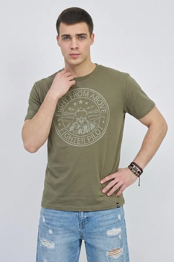 Футболка F5, хаки - фото 1