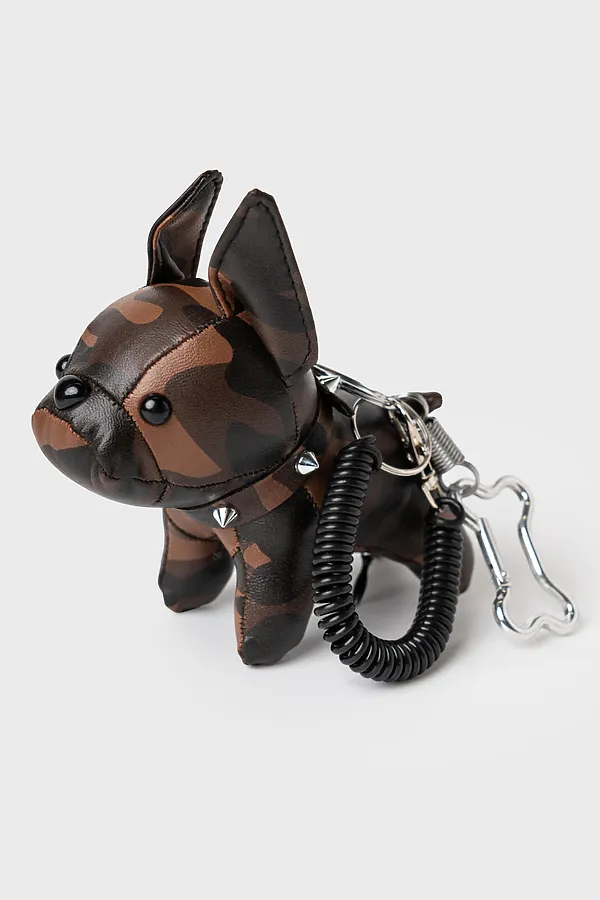 Брелок для девочек PLAYTODAY, коричневый,черный - фото 1