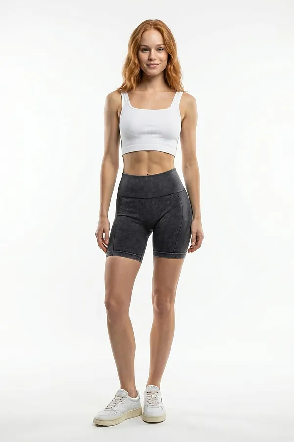 Велосипедки женские темно-серого цвета MTFORCE, темно-серый - фото 1