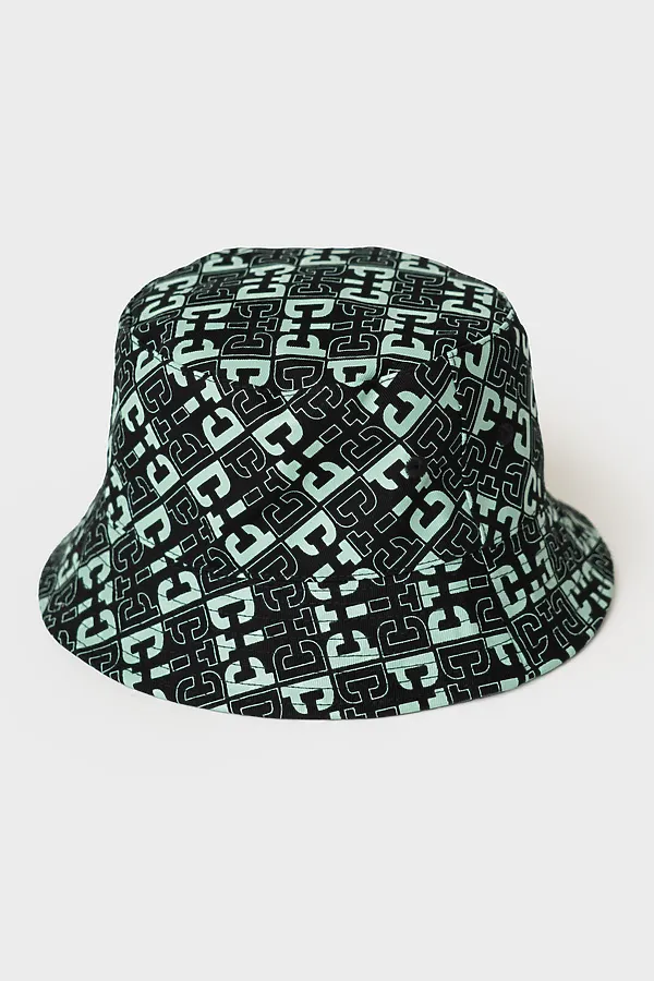 Панама текстильная для мальчиков PLAYTODAY, светло-зеленый,черный - фото 1