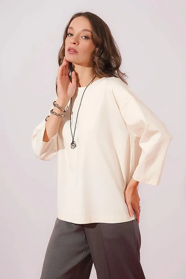 Джемпер CLEVER, молочный - фото 1