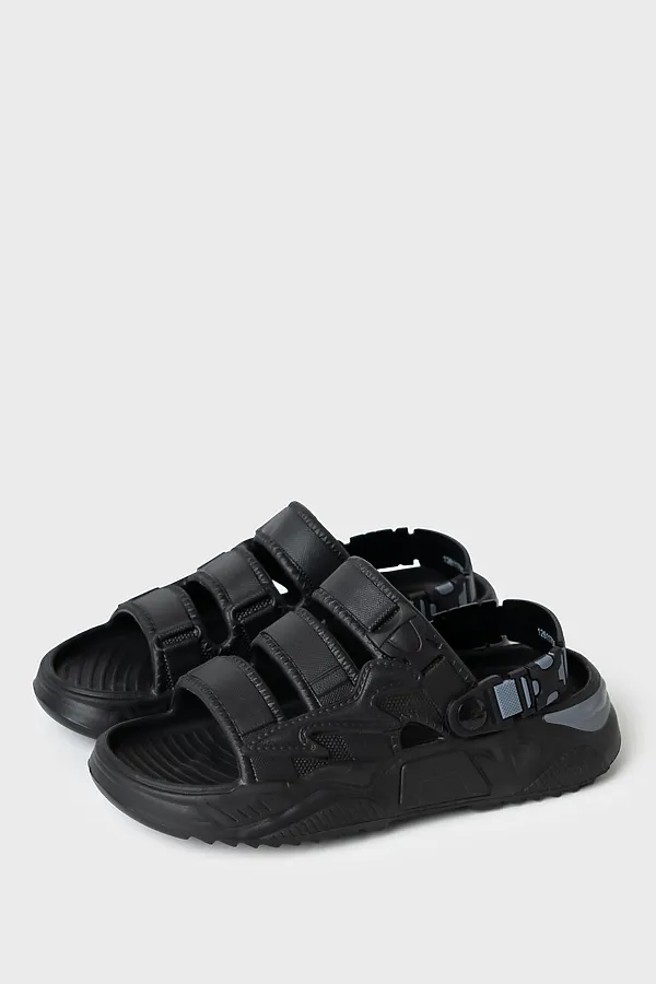 Сабо для мальчиков PLAYTODAY, черный - фото 1