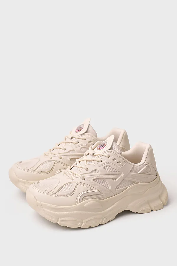 Полуботинки для девочек PLAYTODAY, молочный - фото 1