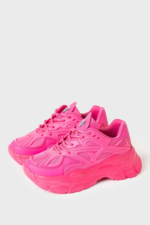 Полуботинки для девочек PLAYTODAY, фуксия - фото 1