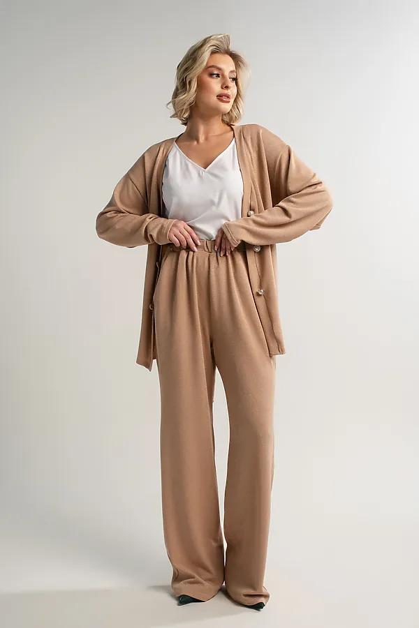 Брюки Вэлери LADY TAIGA, бежевые - фото 1