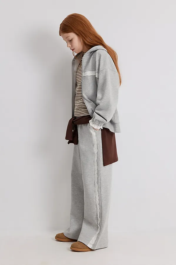 Брюки ACOOLA, серый меланж - фото 1