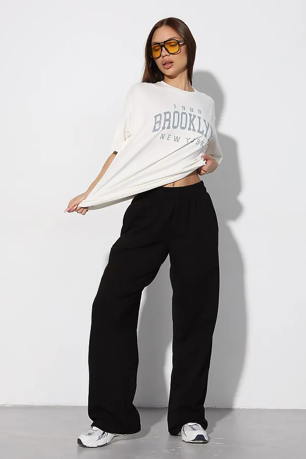 Брюки Б-02 НАТАЛИ, черный - фото 1