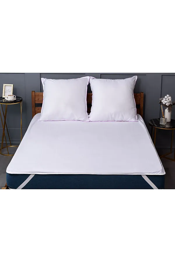 Наматрасник Комфорт 60*120 с резинкой по углам НАТАЛИ, белый - фото 1