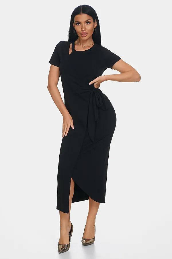 Платье Мила НАТАЛИ, черный - фото 1