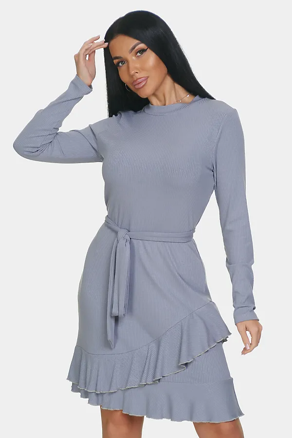 Платье Николь НАТАЛИ, серый - фото 1