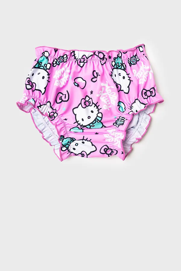 Плавки детские трикотажные для девочек PLAYTODAY, разноцветный - фото 1