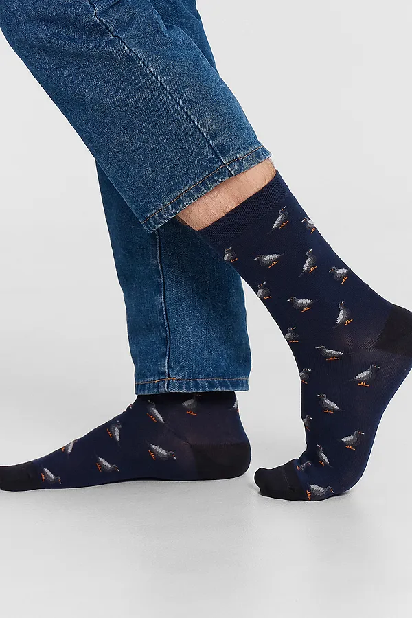 Носки мужские MARK FORMELLE, т.синий - фото 1