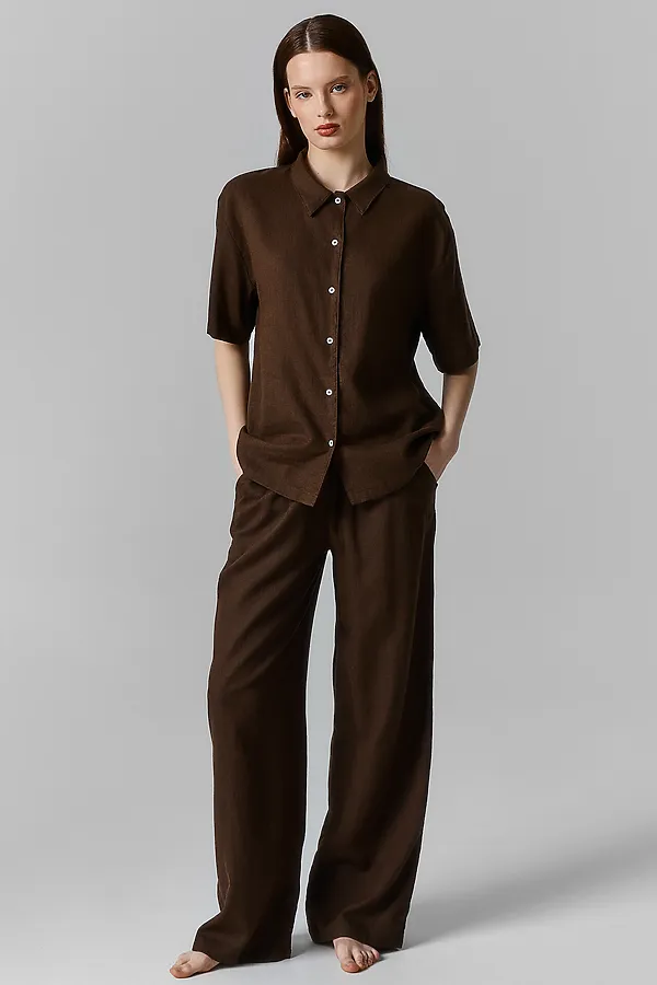 Костюм женский (жакет, брюки) MARK FORMELLE, т.коричневый - фото 1