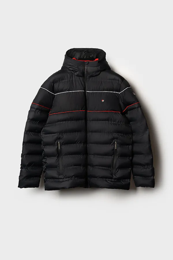 Куртка текстильная с полиуретановым покрытием для мужчин PLAYTODAY, черный - фото 1