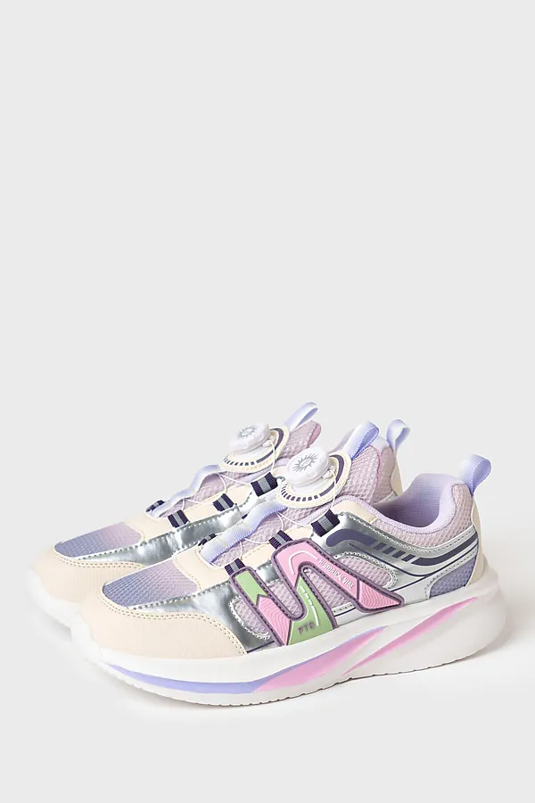 Полуботинки для девочек PLAYTODAY, разноцветный - фото 1