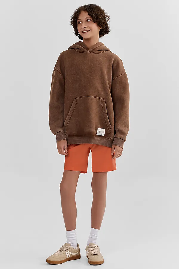 Шорты для мальчиков MARK FORMELLE, я.коралл +печать - фото 1