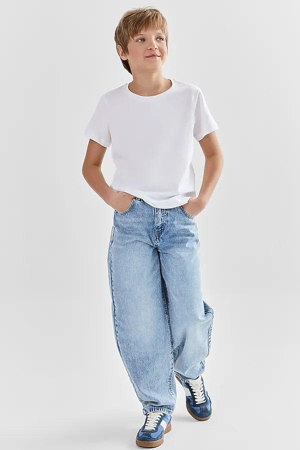 Джинсы для мальчиков MARK FORMELLE, голубой +тинт - фото 1