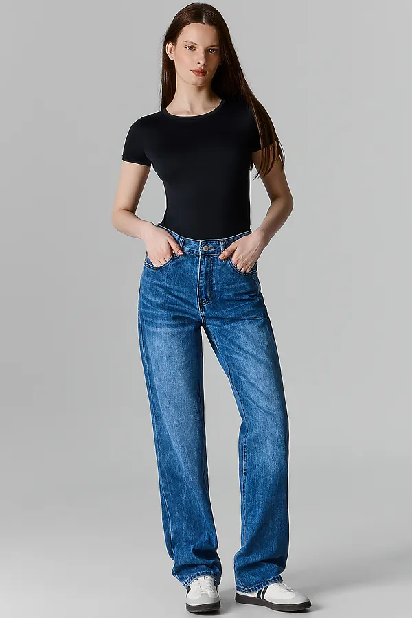 Джинсы женские MARK FORMELLE, синий - фото 1