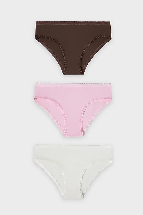 Трусы для девочек (3шт.) MARK FORMELLE, св.молочный - фото 1